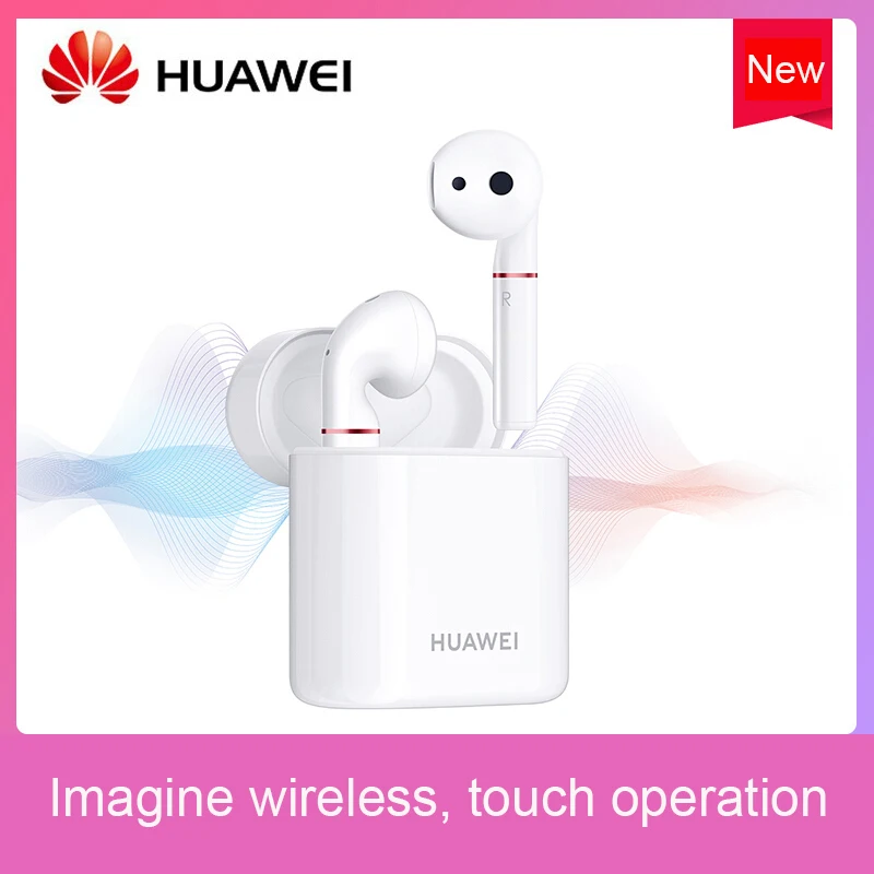 Новинка huawei FreeBuds 2 наушника Bluetooth беспроводное соединение водонепроницаемая