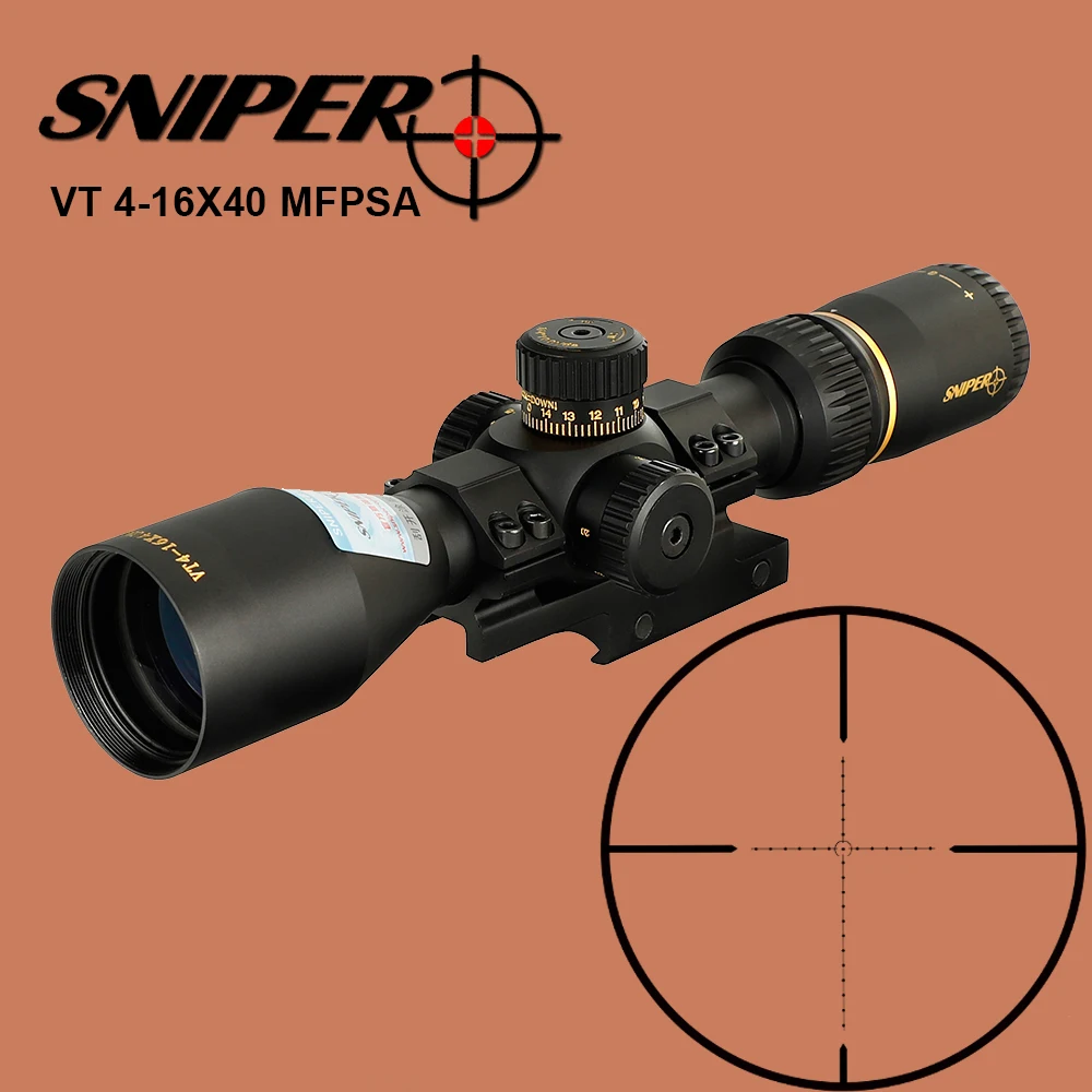 Охотничий Компактный Оптический Прицел SNIPER VT 4-16X40 тактический оптический прицел