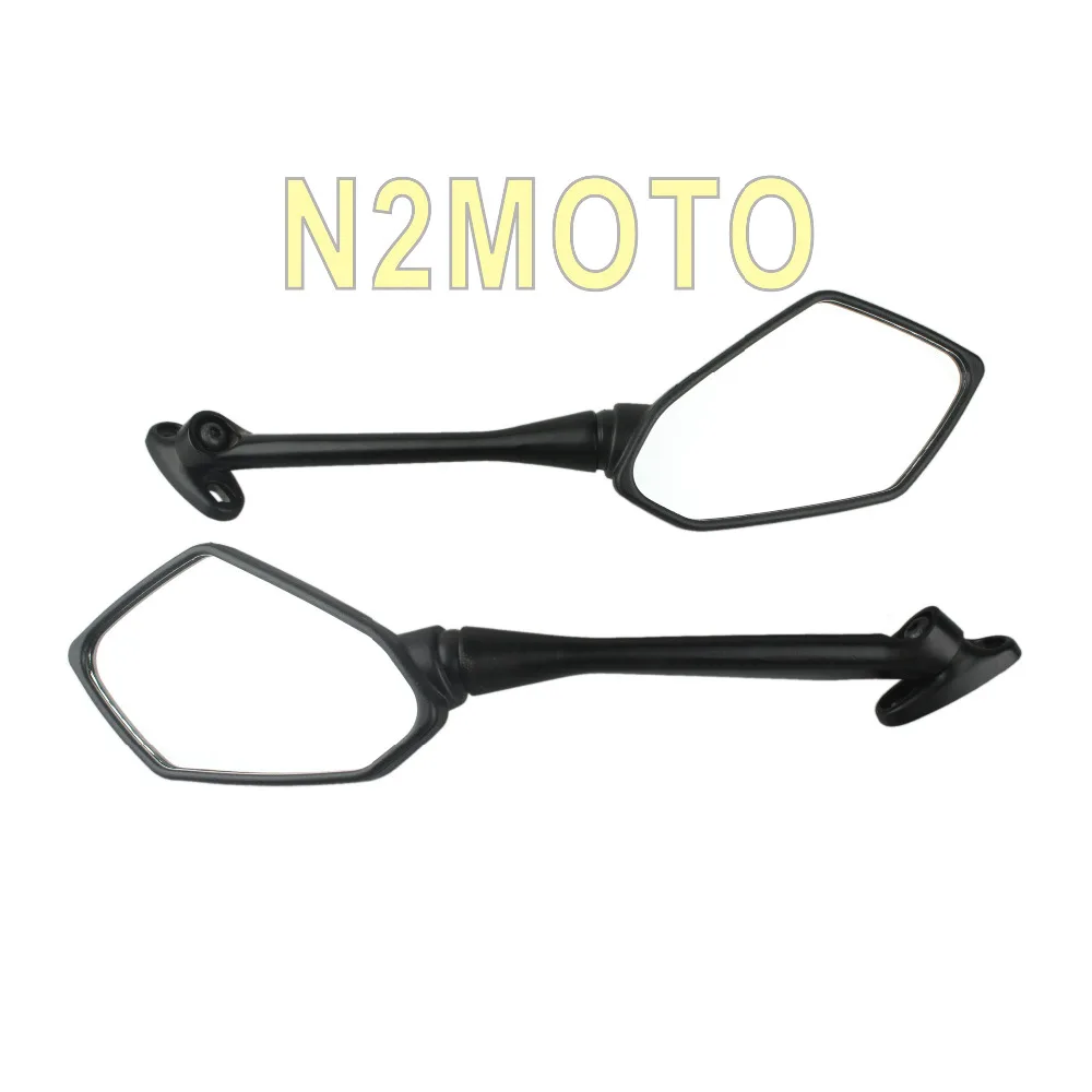 Боковые зеркала заднего вида для мотоцикла Honda CBR250 CBR 250 CB1300S 2003 2012 черные|motorcycle side