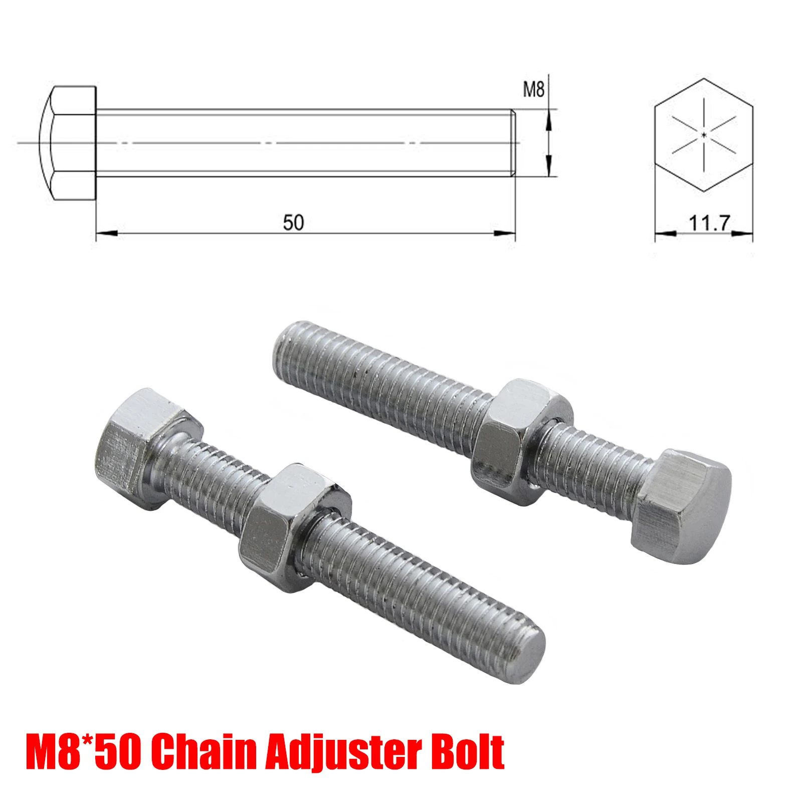 M8 регулятор цепи болт для KTM 250 350 450 501 530 EXCF EXCR 2007 2018 SXF SX 105 150 125 990 690 SMC SMR