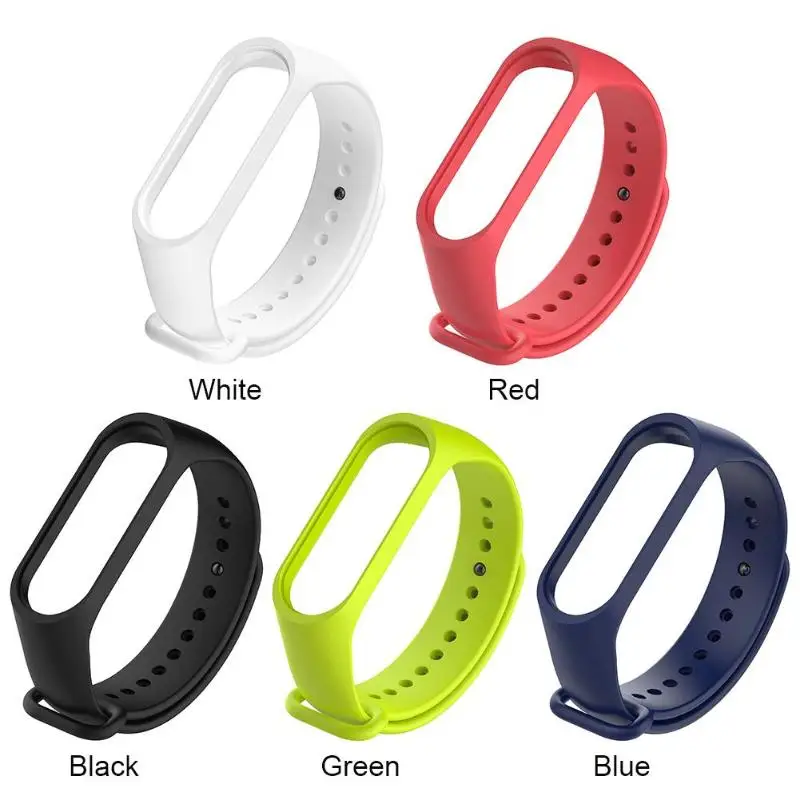 Для mi Band 4 ремешок силиконовый сменный на запястье для Xiaomi Аксессуары смарт