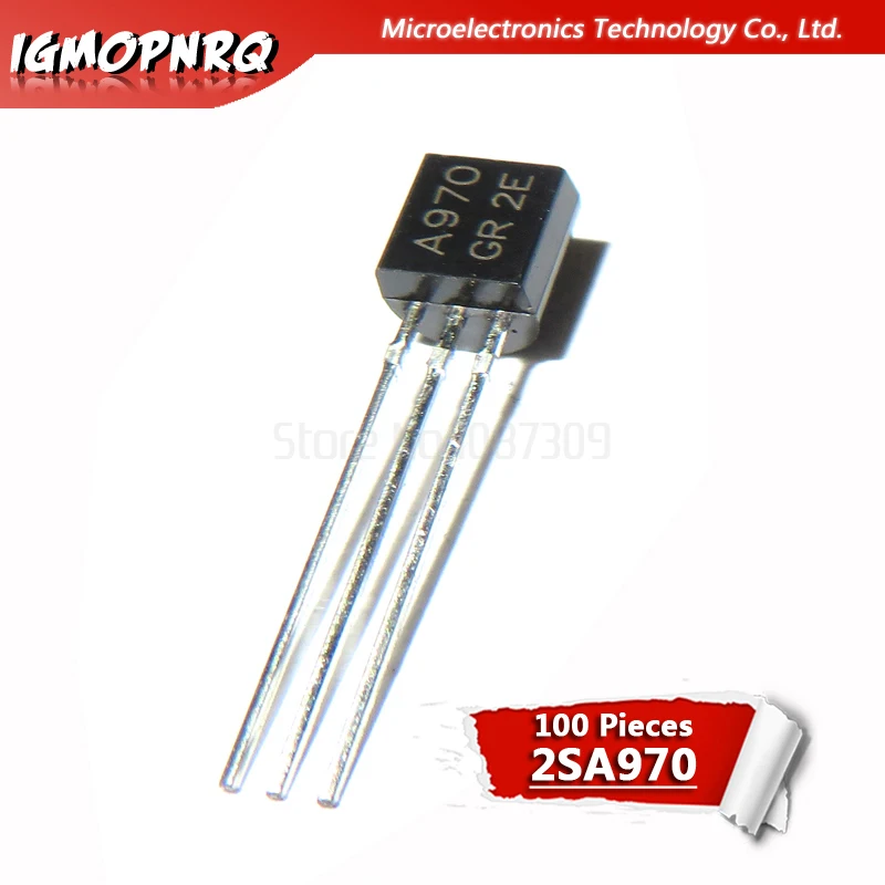 100 шт. 2SA970 2SC2240 (50 * A970 + 50 C2240 ) TO 92 биполярные транзисторы BJT NPN Gen Pur SS новый