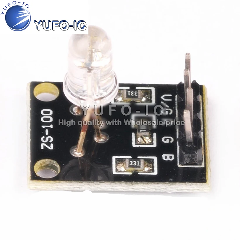 Модуль светодиод с модулем RGB полноцветный светодиодный модуль Трехцветная