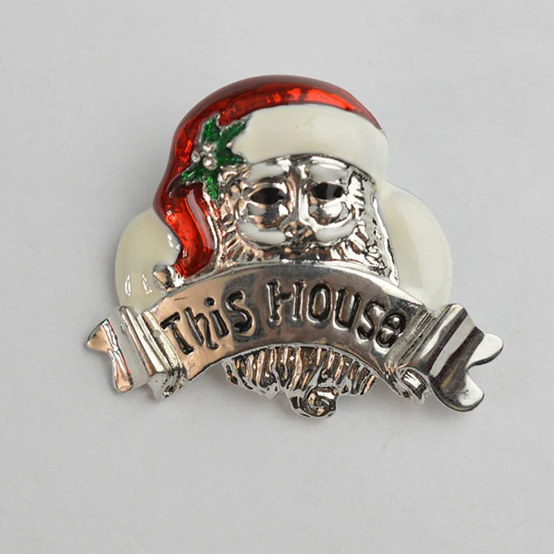 Mziking 2020 новые модные рождественские броши для детей подарки классические белые