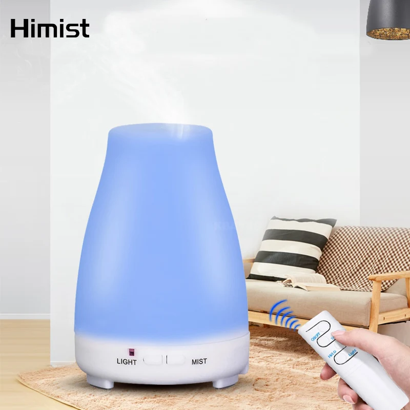 200ml Aromatherapy Air Humidifier Ultrasonic Aroma Essential Oil Diffuser Home Office Humidificador Mist Maker Remote Control
200ml Aromatherapy Air Humidifier Ultrasonic Aroma Essential Oil Diffuser Home Office Humidificador Mist Maker Remote Control