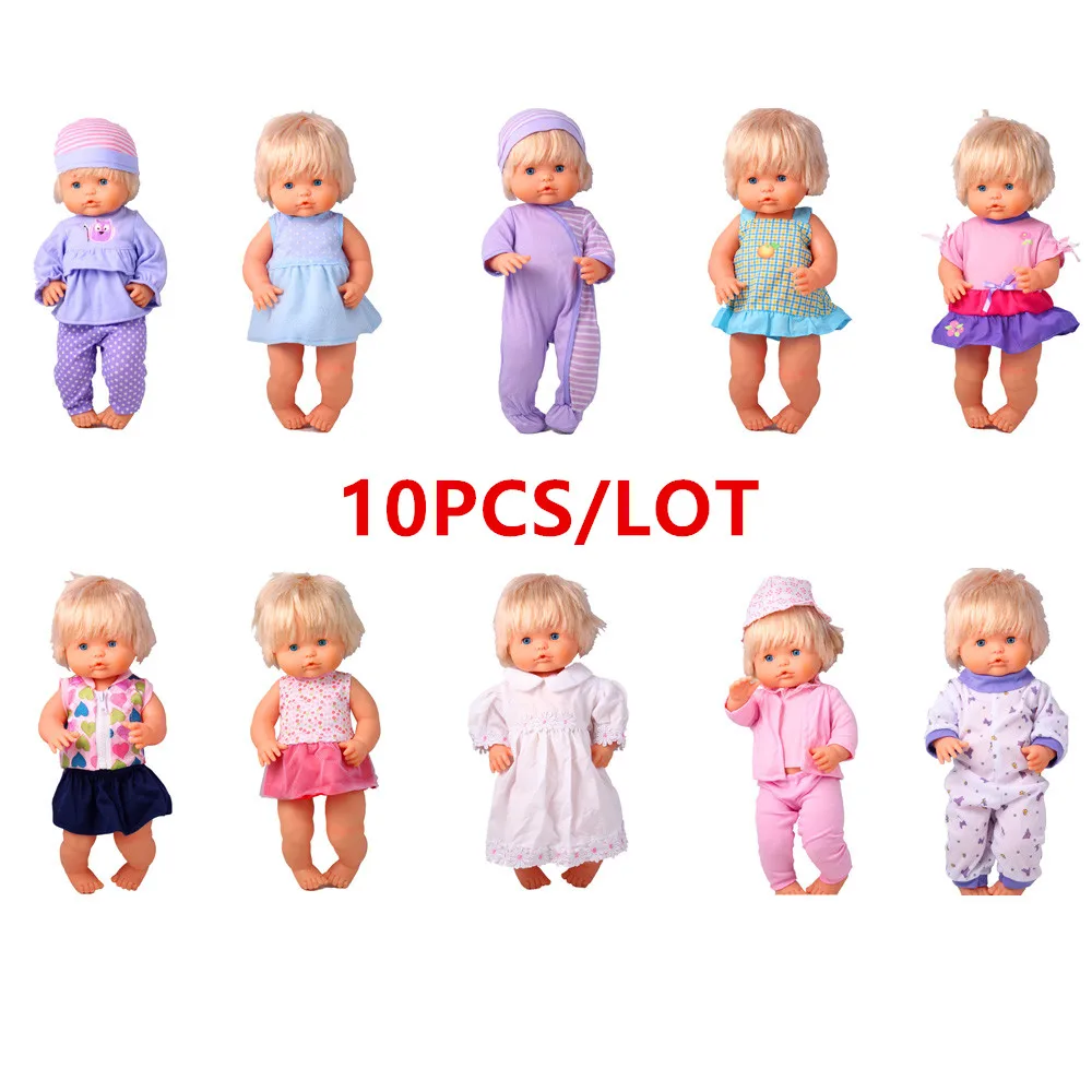 41 см Nenuco Одежда для кукол Nenuco Ropa y su Hermanita 10 шт./лот аксессуары для кукол DIY платье для 16 дюймов My Little Nenuco кукла