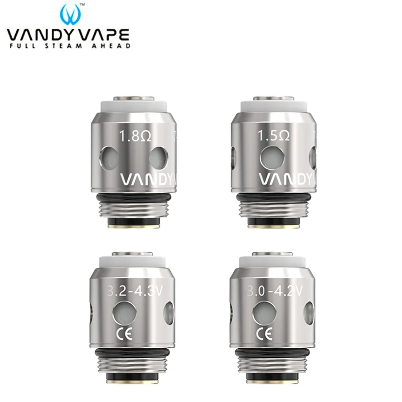 5 шт./лот оригинальный Vandy Vape AP BSKR катушка 1.5ohm и 1.8ohm испаритель электронной