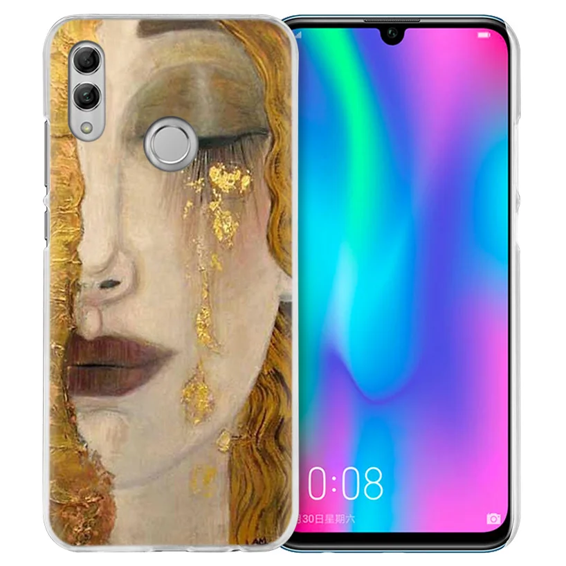 «Поцелуй» Густава Климта, чехол для huawei Honor 8X Y9 9 10 Lite Play 7C 8C 8 S 8A фотоаппаратов моментальной печати 7 S 7A Pro V20 20i Y6 Y7 Y5 жесткий чехол для телефона pc Лидер продаж