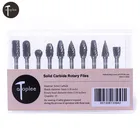 Набор сверл Atoplee, комплект из 10 твердых насадок 6 мм из вольфрамовой стали, для дрели