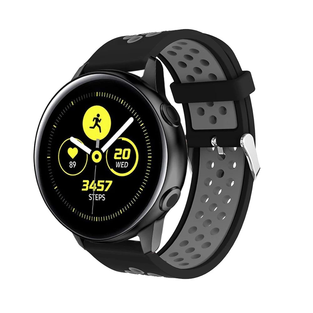 Мягкий силиконовый браслет для Samsung Galaxy часы активные ремешки 42 мм ремешок Gear S2