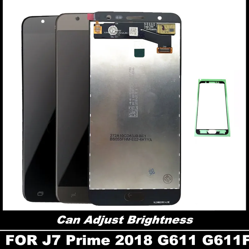 Для Samsung Galaxy J7 Prime 2018 G611 G611F дисплей кодирующий преобразователь сенсорного экрана