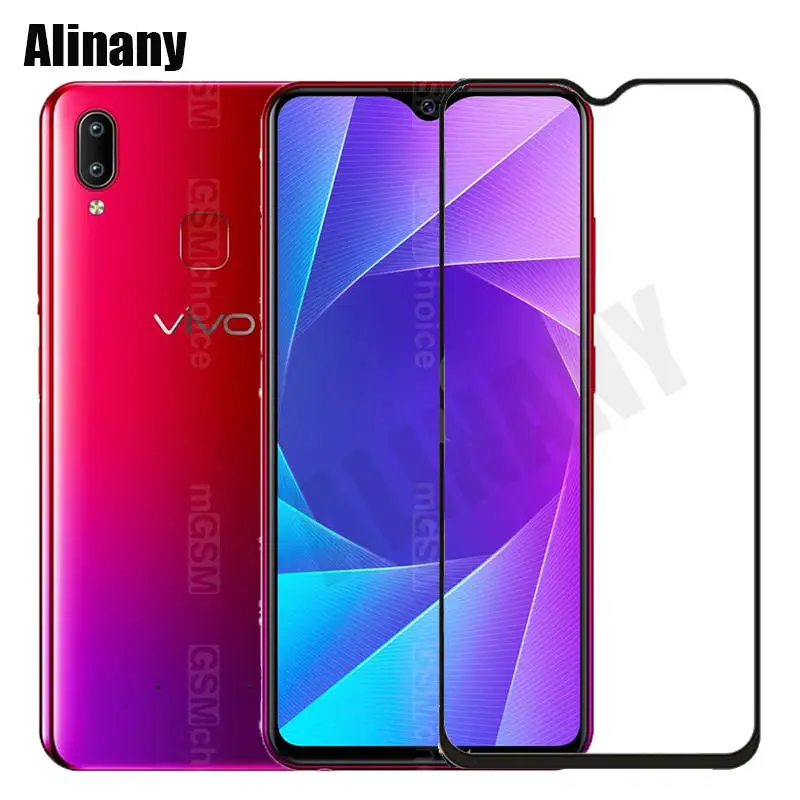 Защита экрана для Vivo Y95 закаленное стекло V1807 Y 95 VivoY95 с полным покрытием 6 22