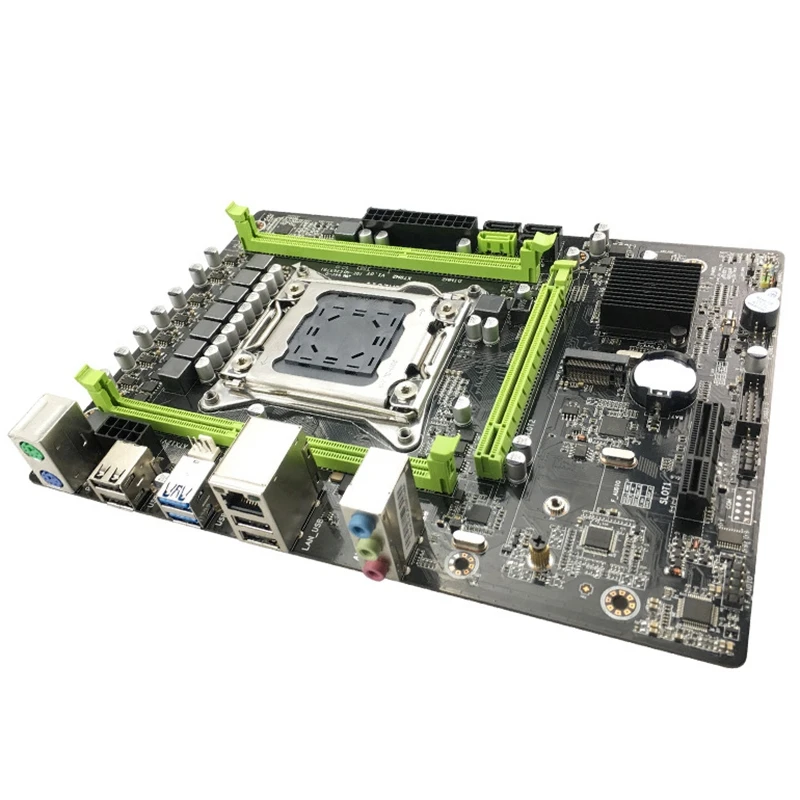 PPYY NEW X79 материнская плата Lga2011 2 канала Ddr3 памяти Ecc M.2 Usb3.0 Sata3.0 Pci E Игровая для