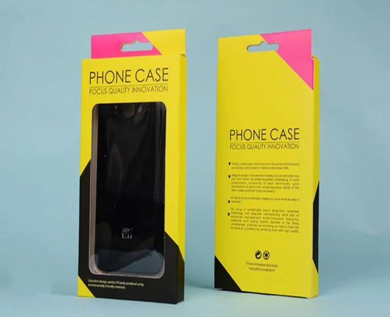 200 шт двойной цвет обычная бумага и Пластик Розничная коробка для iphone 8 7 5S 6 S samsung S6