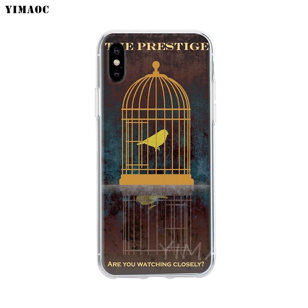 YIMAOC The Prestige Soft Case TPU Silicone Cover for iPhone 8 7 6 6S Plus 5 5S SE X XR XS 11 Pro Max Shell Cases |