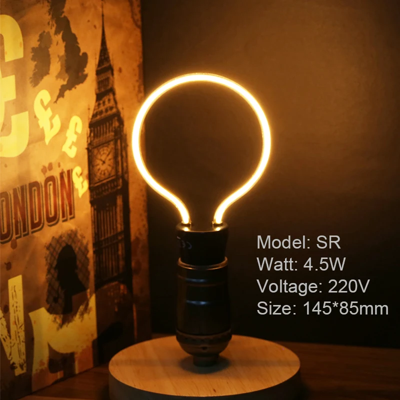 SR Новинка Bombillas E27 светодиодный светильник лампы 220V 4,5 W 8W 220V Одежда высшего качества ампулы лампада светодиодный E27 лампа - Испускаемый цвет: SR