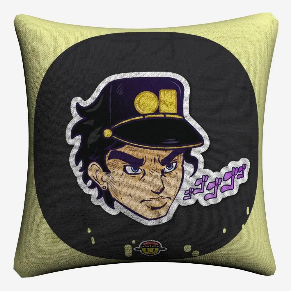 Dio Брандо Jojo Аниме Фигура декоративная льняная подушка для дивана размером 45*45 см наволочка домашний декор Чехлы на диванные подушки, подушки - Цвет: 13