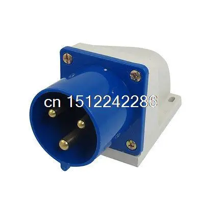 

AC 220V-250V 32A 2P+E IEC309-2 Panel Mount Industrial Plug