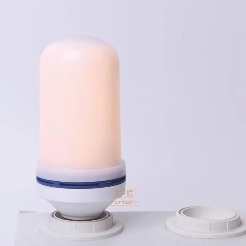 E27 E26 SMD 3528 Светодиодные лампы с эффектом пламени 15 Вт креативные огни Мерцающая
