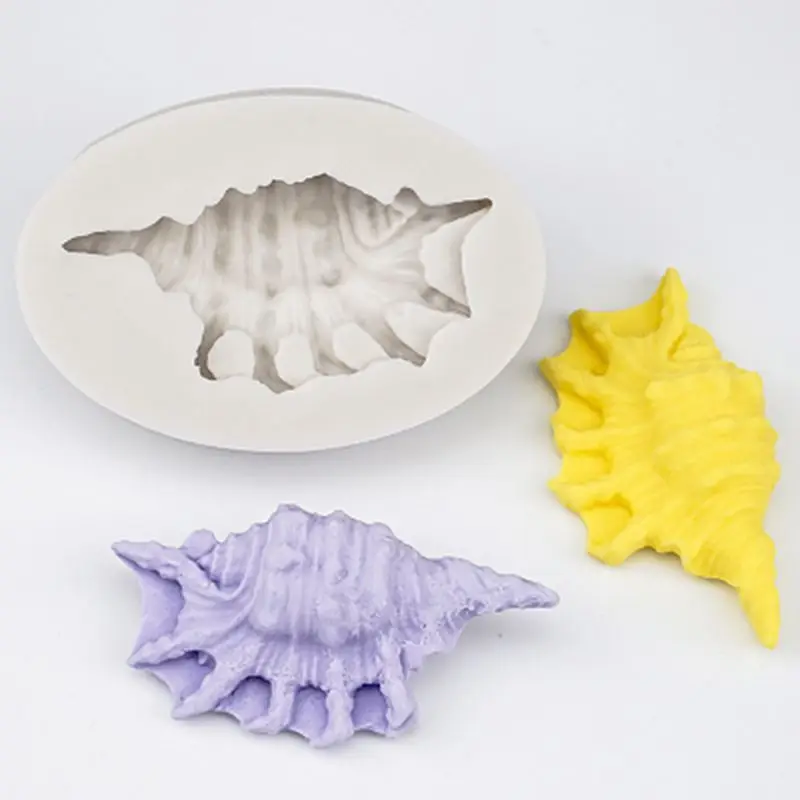 Ракушка ракушка Жидкая силиконовая помадка форма для шоколада торта женский