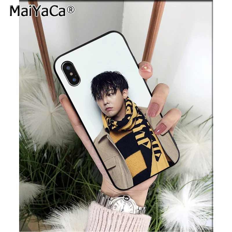 A11 MaiYaCa G Dragon GD peaceminusone ТПУ Мягкий силиконовый чехол для телефона чехол для Apple iPhone 8 7 6 6S Plus X XS MAX 5 5S SE XR - Цвет: A11