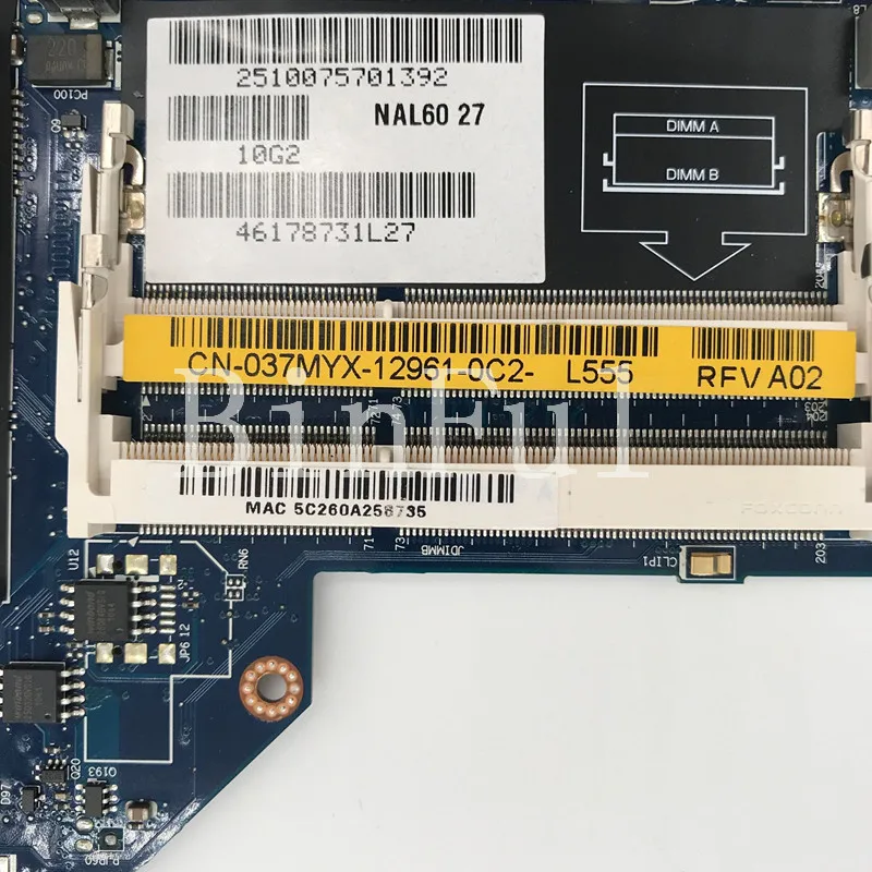 Высококачественная материнская плата для ноутбука Latitude E4310 фотосессия 100% 37MYX