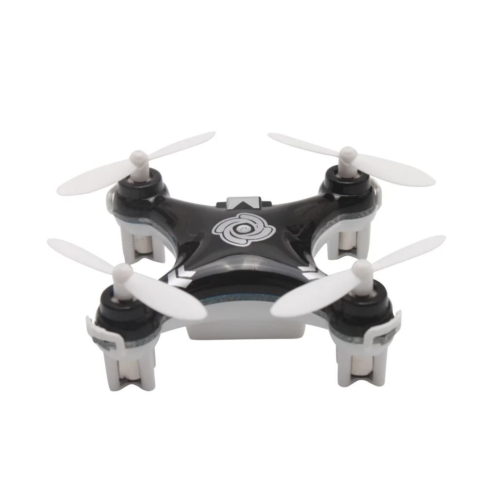 Черный Cheerson CX-10A 2,4 GHz 4CH RC Квадрокоптер нано Дрон с безголовым режимом RC Квадрокоптер Дрон - Цвет: Черный