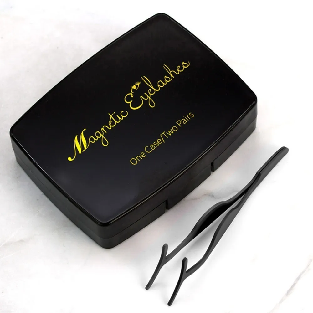 8 шт. магнитные многоразовые ресницы для вечеринок свиданий 3D двойные накладные