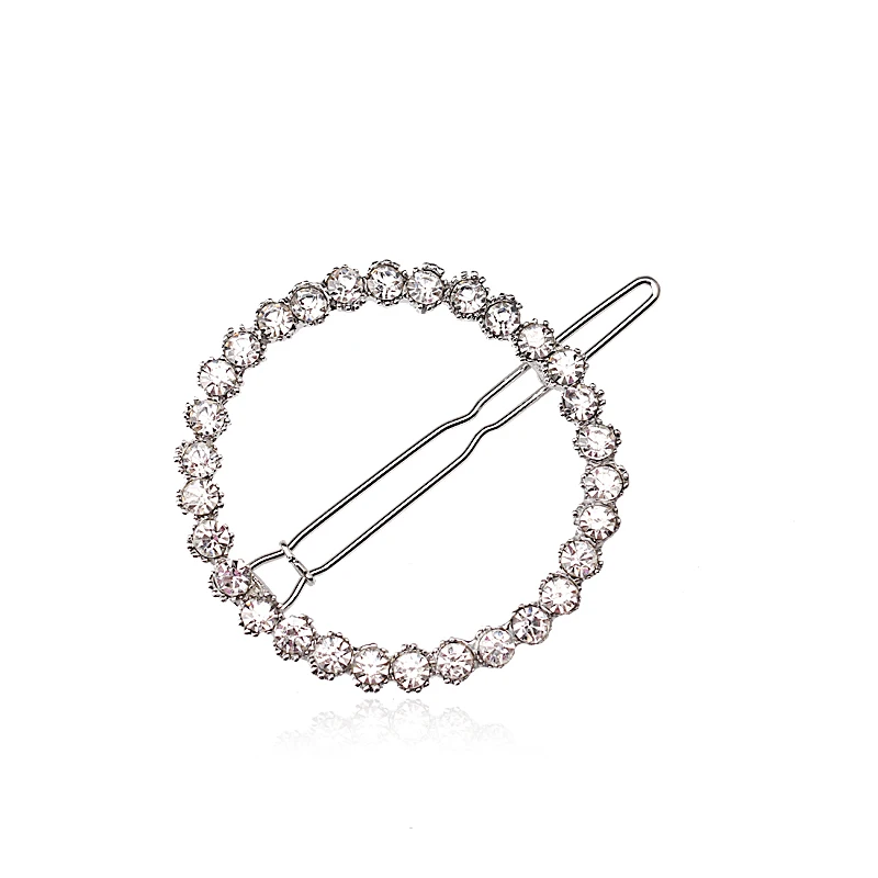 M MISM Модные полые блестящие стразы цветок аксессуары для волос Принцесса девушки