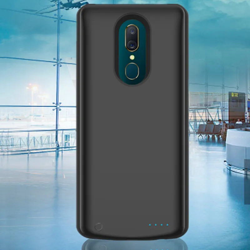 Чехол для зарядки аккумулятора OPPO A9X внешний аккумулятор чехол 6500 мАч