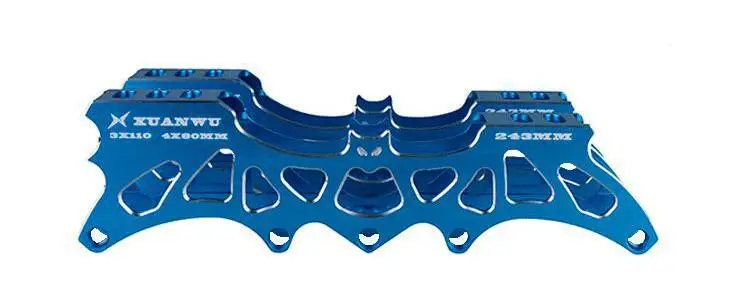 

[3*110mm 4*80mm] 243mm 231mm Inline FSK Slalom Skate Frame, Inline Speed Skating Base, Multi-Purpose,Free shipping!