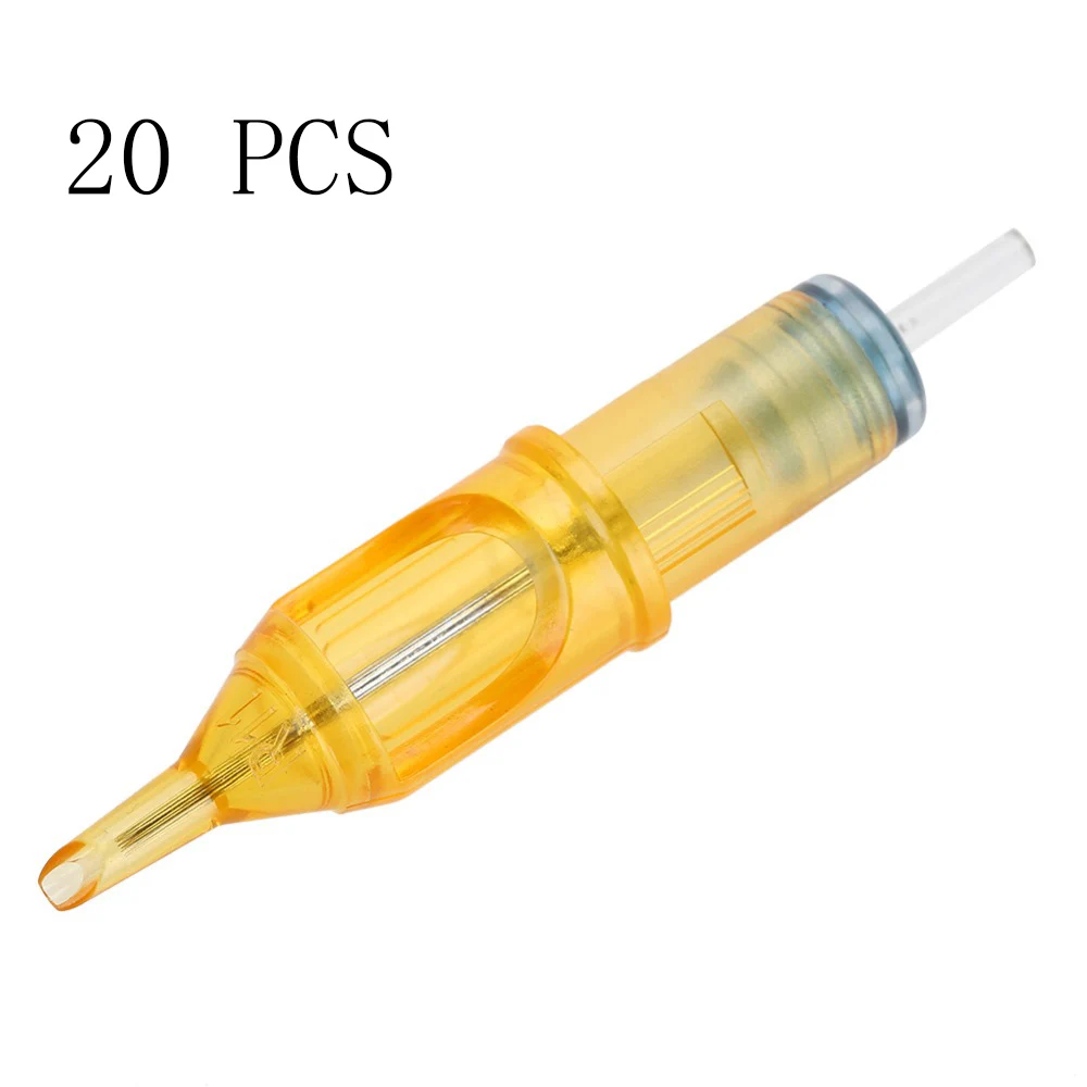 

TIAN CI 20pcs Sterilized Disposable Tattoo Cartridge Needle Semi Permanent Makeup Machine Accessory