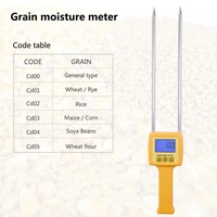 tk100s grain moisture detector grain moisture tester high performance moisture meter for corn wheat rice beans wheat flour