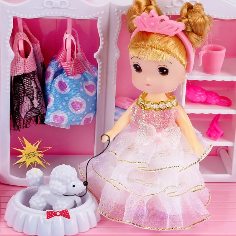 Детские игрушки для девочек, кухонные детские игрушки, сумки для девочек, Игровой Домик принцессы, игрушечная Сумочка, спальный игровой домик, подарок на день рождения