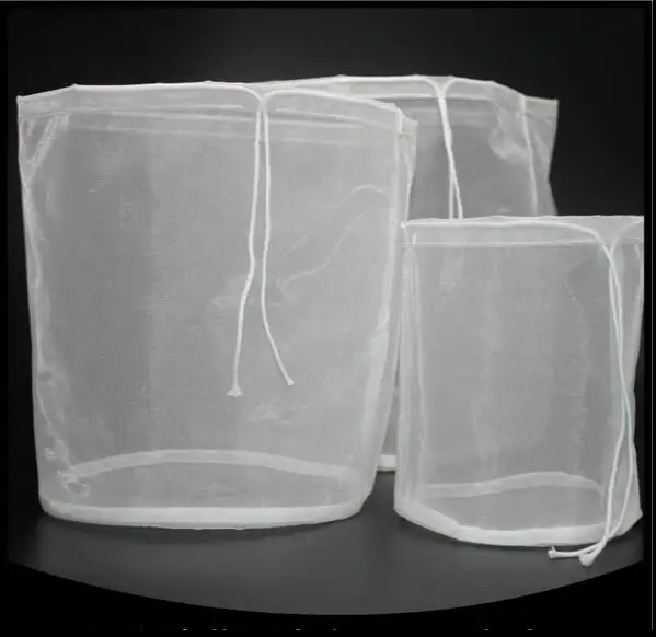 Санитарно тонкая нейлоновая фильтрующая сумка цилиндрическая прецизионная для