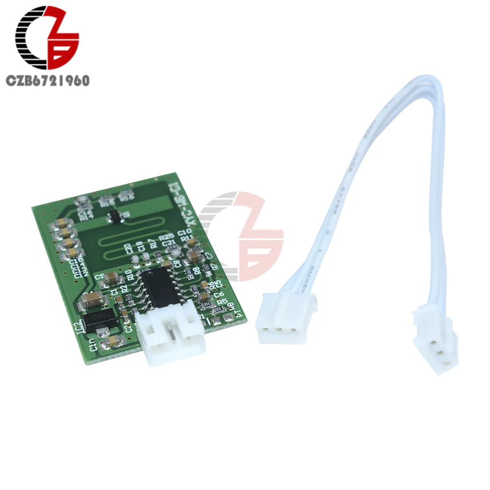 DC 3 V 5V 12V микроволновый радар датчик переключатель модуль TTL движения