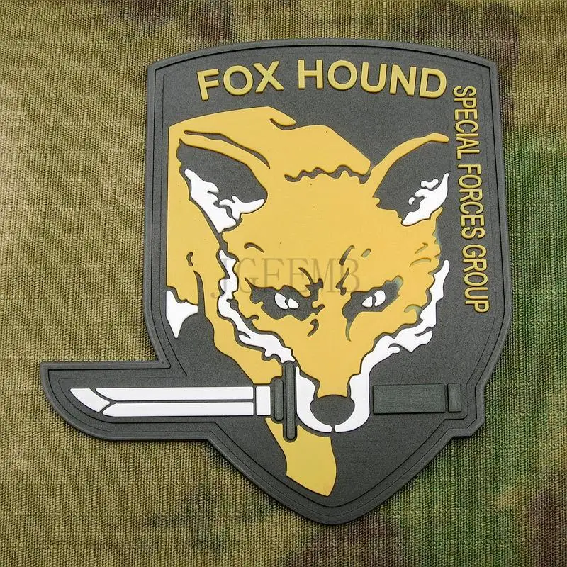 Зеленый MGS FOXHOUND специальная группа силы 3D ПВХ патч PB1423 | Дом и сад