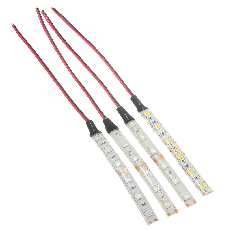 Гибкая светодиодная ленсветильник 10 см 6 светодиодов 5050 светодиосветодиодный