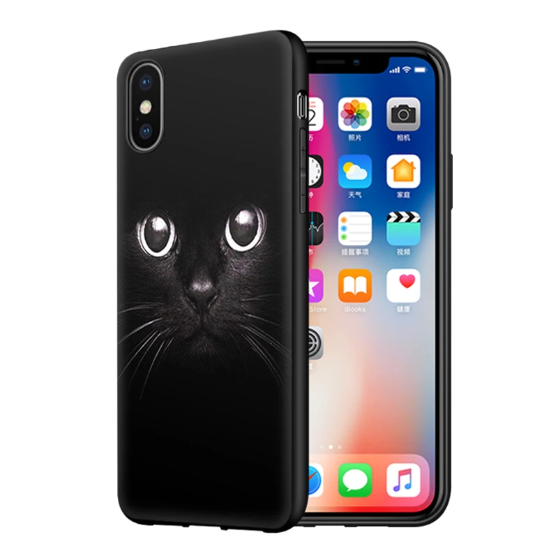 TPFIX для iPhone XR Чехол Мягкий силиконовый чехол телефона 7 8 Plus 6 6S X XS Max задняя крышка