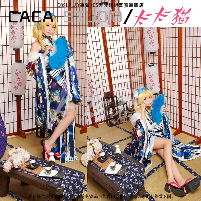 Аниме! Lovelive Minami Kotori Sonoda Umi Ayase Eli Kousaka Honoka Nishikino кимоно Маки Пробуждение Косплей