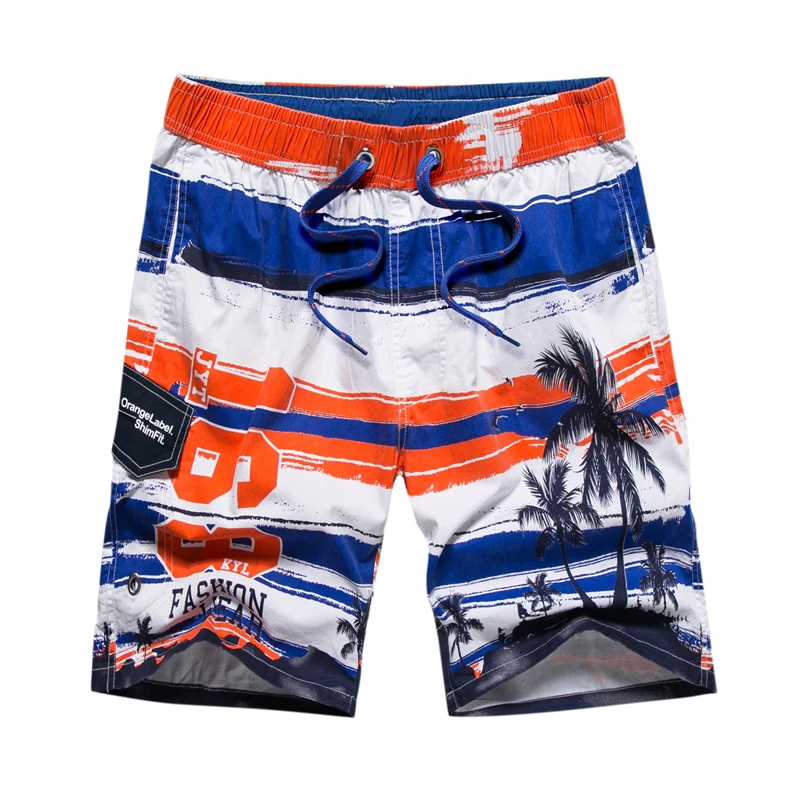 

New Quick Dry Summer Coconut Tree Mens Board Shorts Mens Swimwear Swim Shorts Surfing Beach Short Beachwear