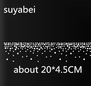 4 шт./лот украшение для платья наклейка железо на кристаллах передача