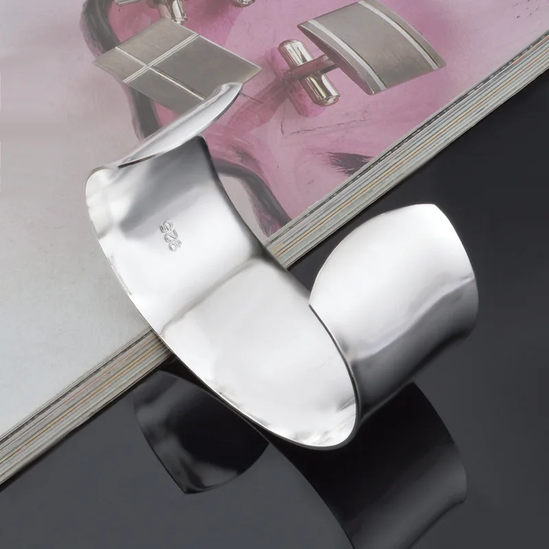 Женский широкий Браслет-манжета в стиле панк | Украшения и аксессуары