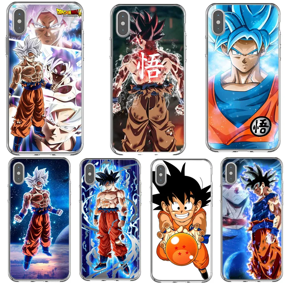 Чехлы для телефонов Dragon Ball Жесткий Чехол iPhone X XS Max XR Super чехол Гоку 5S SE 6 6S Plus 7 8