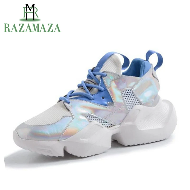 ZALAVOR/женские кроссовки из натуральной кожи со шнуровкой Вулканизированная обувь