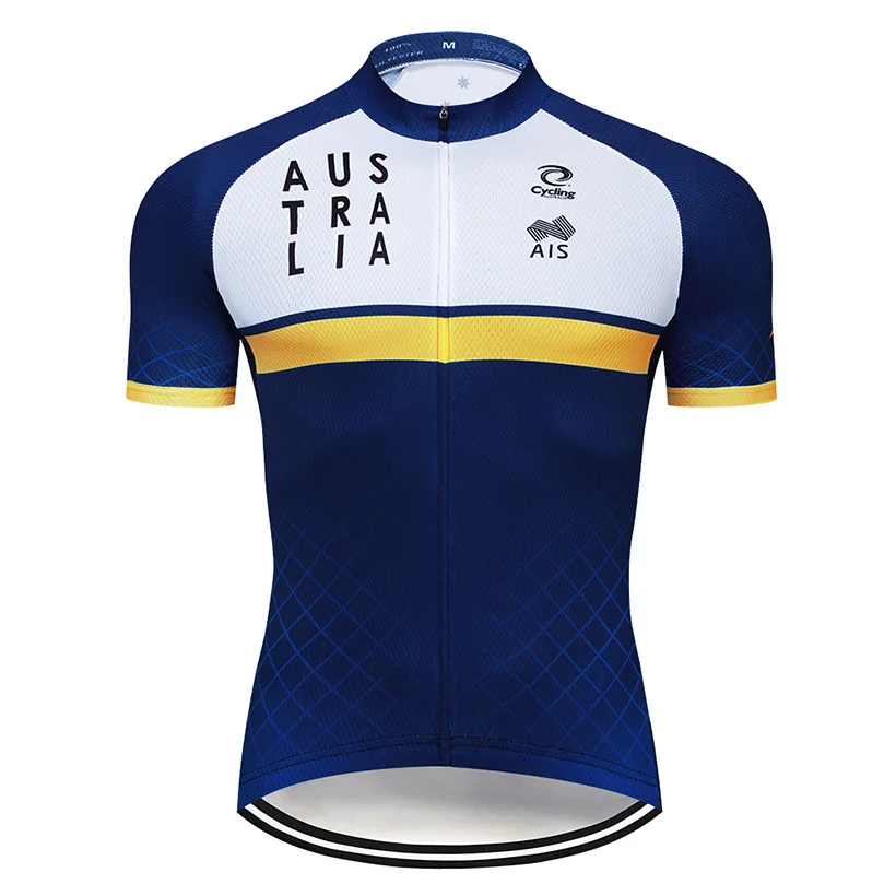 Cycling Jersey Crossrider Австралия Велоспорт Джерси 9D bib Костюм велосипедиста MTB Одежда дышащая велосипедная одежда Мужская короткая Майо Culotte - Цвет: Cycling Jersey