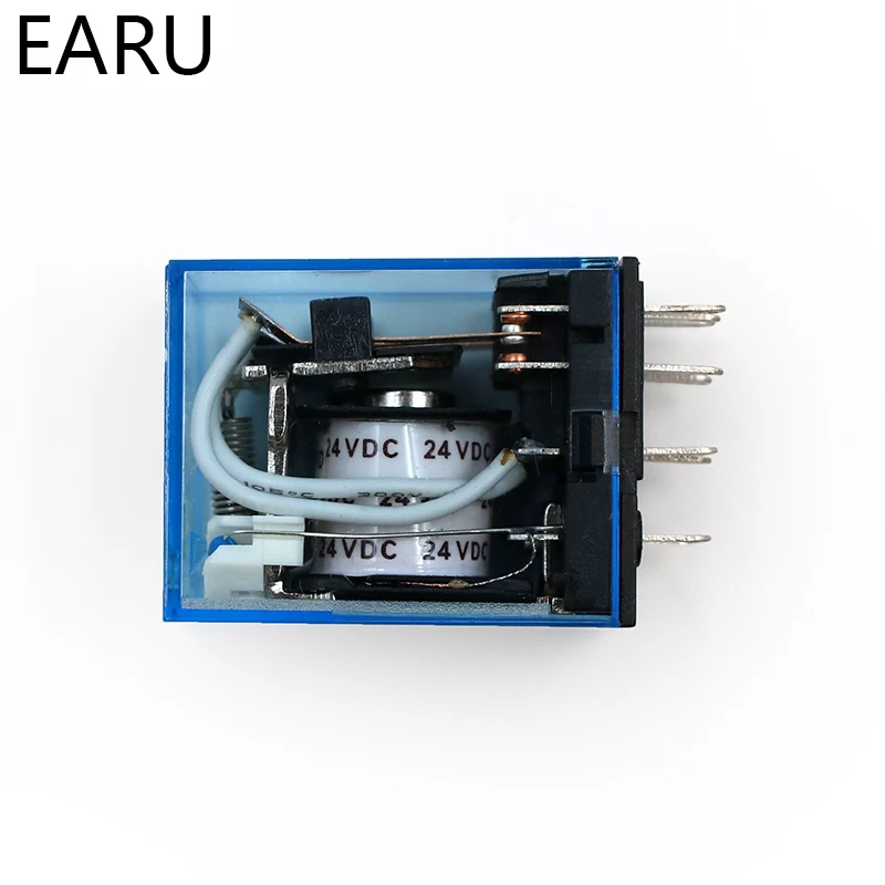 1 шт. MY4NJ электронное Микро Мини электромагнитное реле 5A 14PIN катушка 4DPDT DC12V 24V AC110V