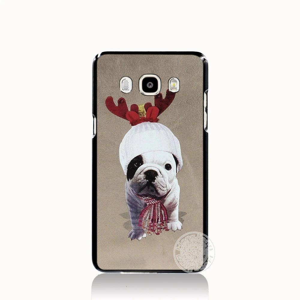 HAMEINUO милый чехол для телефона с щенками французского бульдога Samsung Galaxy J1 J2 J3 J5 J7 MINI
