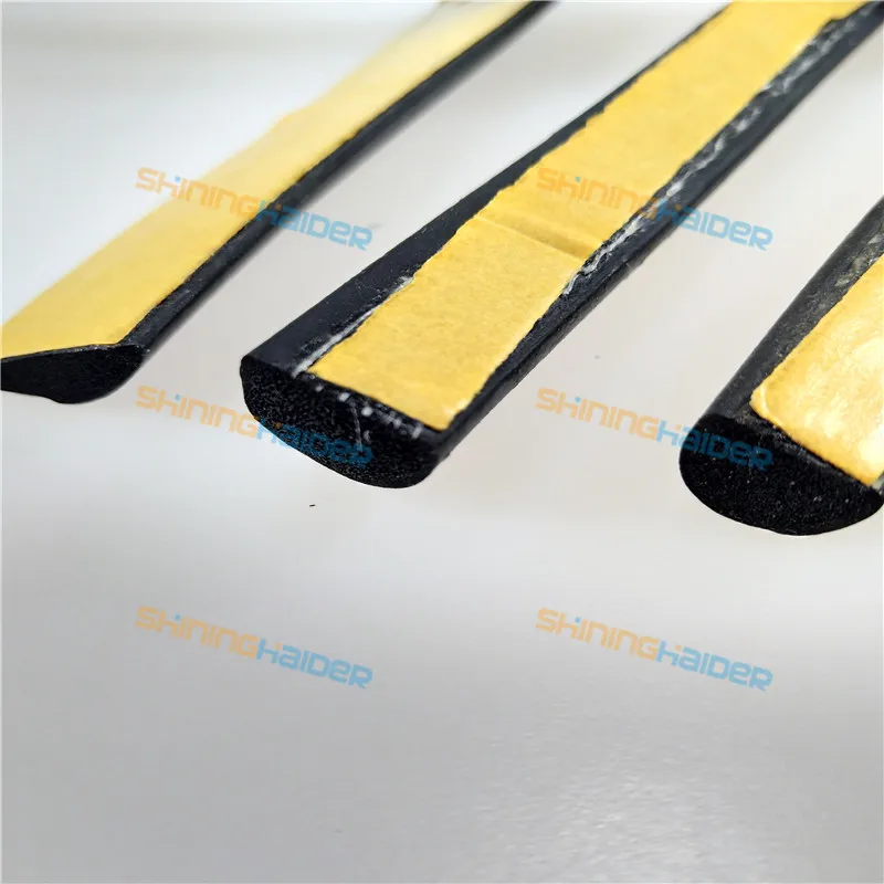Thickness 5mm 7mm 8mm 10mm 12mm 15 self-adhered semicircle EPDM foaming sealing strip half-round | Обустройство дома