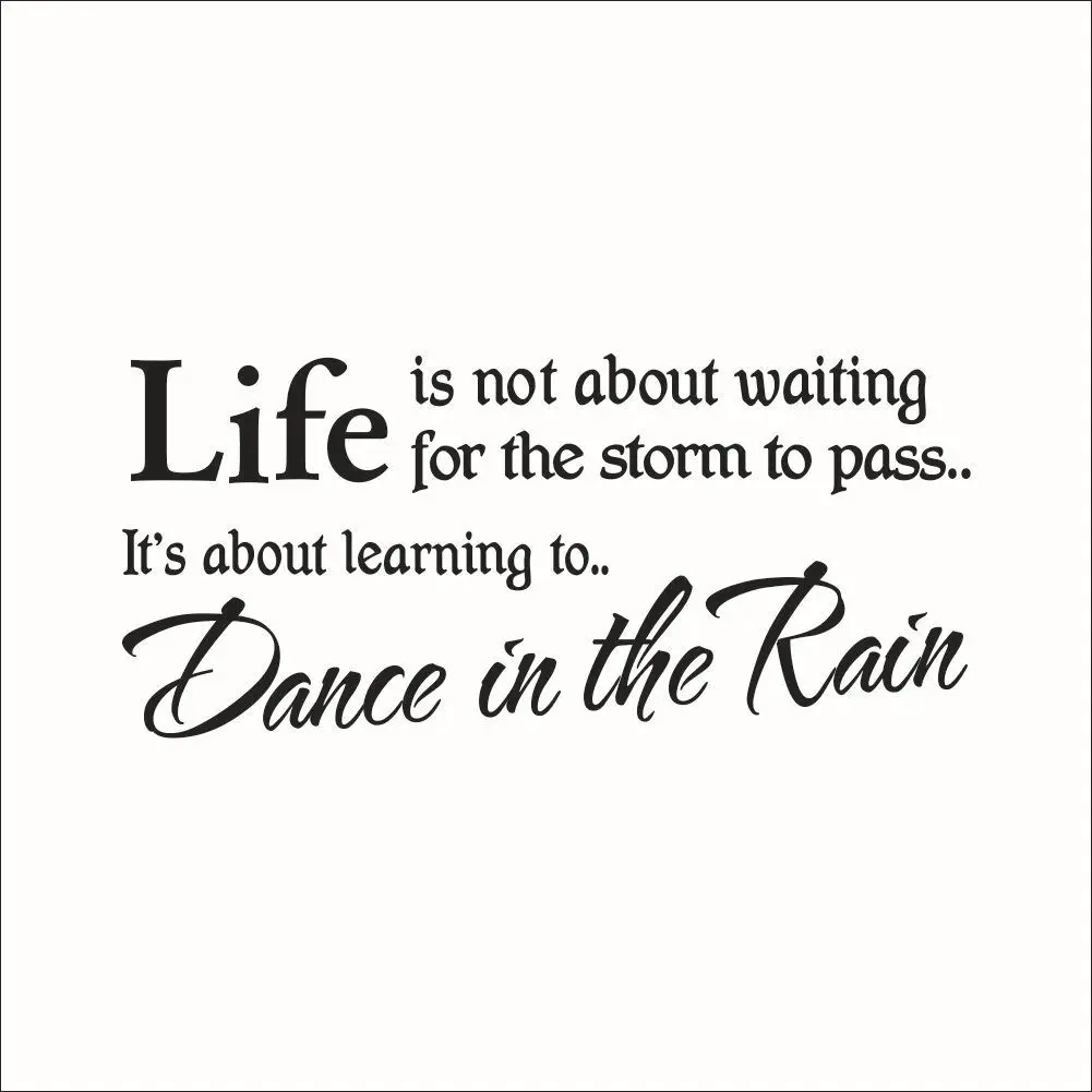 Жизнь-это не ожидание вдохновляющих цитатами съемные персонажи милого искусства